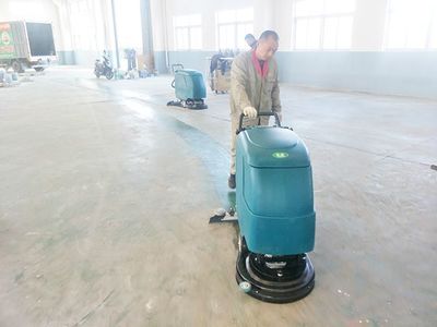 高效解決地面清潔難題，合美洗地機助力物業管理升級